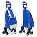 Nákupný vozík taška 25l na 6 kolieskach kovový rošt ModernHome