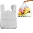 Reklamówki jednorazowe foliowe zrywki woreczki 100