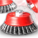 ПРОВОЛОЧНАЯ ЩЕТКА ДЛЯ УГЛОВОЙ ШЛИФОВАЛЬНОЙ МАШИНЫ M14 75 мм