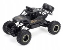 Zdalnie Sterowany Samochód Terenowy XXL METAL RC LED Duży 4x4 na pilot + AA Seria Rock Crawler 4WD 1:12