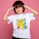 Pokémon Detské tričko T-Shirt s menom a číslom Darček k narodeninám Stav balenia originálne