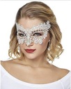 Кружевная маска для невесты на девичник 3B