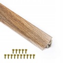 Планка столешницы ПВХ 23мм ДУБ КАНЬОН 3м