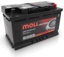 Аккумулятор MOLL 80 Ач 800 А AGM 81080