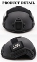 PRILBA FAST STRIKE HELMET NIJ IIIA KEVLAR EPP LINING Model JJW-FAST-BK-M