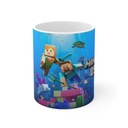 Кружка + имя Майнкрафт Кружка геймера Стив СХЕМЫ