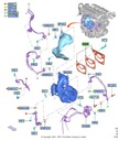 TESNENIE POD VÝFUKOVÉ POTRUBIE FOCUS MUSTANG KUGA Katalógové číslo dielu EJ7E-9448-CE