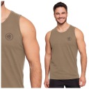 МУЖСКОЙ ХЛОПКОВЫЙ ТАНК-ТОП БЕЗ РУКАВОВ BOXY MORAY BEIGE R.XXL