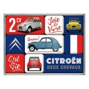 Набор из 9 магнитов на холодильник CITROEN 2CV