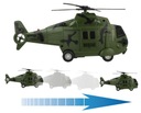 Helikopter Wojskowy Ratunkowy Światło Dźwięk Nosze Model Wojskowy Samolot Napęd Dźwięk Światło