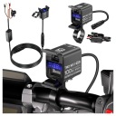 ЗАРЯДНОЕ МОТОЦИКЛЕТНАЯ QC KEWIG 100W QC – USB-A, USB-C, ВОЛЬТМЕТР СВЕТОДИОДНЫЕ  фото 14