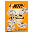 BIC Chrome Platinum - лезвия для бритвы, 100 шт.