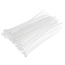 СВЯЗИ ЗАЖИМНЫЕ 3,6Х300мм 100 ШТ. БЕЛЫЙ