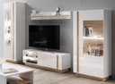Скандинавская стенка для гостиной Ralph White Gloss