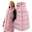 КУРТКА С РУКАВАМИ ДЛЯ ДЕВОЧЕК 4F, СТЕГАНЫЙ ЖИЛЕТ, ДЛИННАЯ ВЕСНА AW23F046