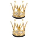 2 SZT. GOLD KORONY NA HELMET MOTORCYCLE FEMALE  photo 6