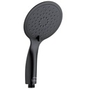 3-ФУНКЦИОНАЛЬНЫЙ ЧЕРНЫЙ КРУГЛЫЙ ДУШЕВОЙ РУЧКА