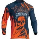 BLUZA DZIECIĘCA NA CROSSA ATV THOR YOUTH SECTOR GNAR MIDNIGHT/ORANGE M