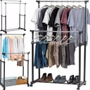 2x МЕТАЛЛИЧЕСКАЯ ВЕШАЛКА, ШКАФ, ВЕШАЛКИ ДЛЯ ОДЕЖДЫ, ШКАФ, ВСТАВКА-ЛОФТ