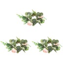 ГИРЛЯНД-СВЕЧА ИСКУССТВЕННЫЙ МАКАРОН, 3 ШТ.