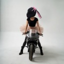 CAP NA HELMET GIRLY BUNNY RIDER, PROTECTION NA HELMET  photo 10