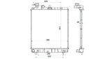NRF 58354 RADIATEUR SYSTÈME REFROIDISSEMENT MOTEURphoto 11
