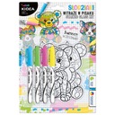 WITRAŻE W PISAKU FLAMASTRY Z SZABLONAMI KIDEA