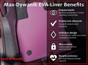 Резиновые автомобильные дворники EVA MAX - PINK CARPET - ROMBY
