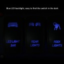 5PIN 3 GANG ROCKER SWITCH ПАНЕЛЬ LED (СВІТЛОДІОД) (СВІТЛОДІОД) LED (СВІТЛОДІОД) (СВІТЛОДІОД) BREIN BLUE BLEIGLIGHT DX  (17713082298) фото min 15