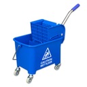 Тележка для чистки S1, пресс, ведро, 20 л.