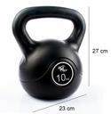 Вес АБС-пластика с шариком гантели для чайника с гирями для упражнений 10 кг