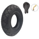 Покрышка и камера для инвалидной коляски 200x50, ЧЕРНЫЙ