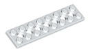 LEGO TECHNIC CSEMPE 2X8 FEHÉR NO. 3738
