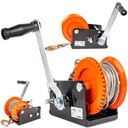 ЛЕБЕДКА, РУЧНАЯ РУЧКА, ТРОСОВАЯ ЛЕБЕДКА, 1125 кг