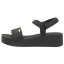 Topánky Sandále na platforme Dámske Melissa Sun Laguna Platform Čierna Vrchný materiál guma