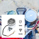ЛЕГКЕ СРІБНИЙ TACHOMETR 12V DO MOTOCYKLA, ЦИФРОВИЙ I TRWALY  фото 14