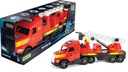 Мега пожарная машина Wader Magic Truck Action 36221 разбрызгивает воду