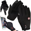 ЗИМНИЕ ПЕРЧАТКИ СПОРТИВНЫЕ ПЕРЧАТКИ M TOUCH ДЛЯ ВЕЛОСИПЕДА УНИВЕРСАЛЬНЫЕ ЧЕРНЫЕ