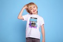 Detské tričko Biela Milujem V-DOLCE Vzory -146 Stav balenia originálne