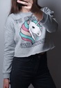 H&M_dziewczęca krótka bluza Unicorn_12-14lat 158-164cm Rozmiar (new) 158 (153 - 158 cm)