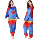 Пижама кигуруми SUPERMAN Superhero Onesie 170