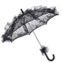 Черный автоматический зонт