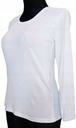 PODKOSZULEK DAMSKI T-SHIRT BIAŁY BAWEŁNA 100% r.M
