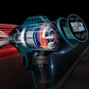 НАСОС АВТОМОБІЛЬНА 12V AKUMULATOROWA 4 ШЕСТЕРНІ LED (СВІТЛОДІОД) МОНІТОР 18V  (18479552147) фото min 5
