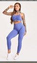 ЛЕГИНСЫ PUSH UP 2.0 ЛАВАНДА GYM GLAMOUR S
