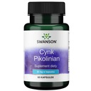 Swanson ПИКОЛИНАТ ЦИНКА Цинк 22 мг 60 капсул ИММУНИТЕТ