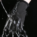 Zimné rukavice pre mužov a ženy, vylepšené rukavice s dotykovým displejom Black S Dominujúca farba iná