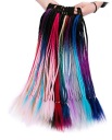SYNTHETIC HAIR цветной ластик косы дреды омбре толстые волосы наращивания