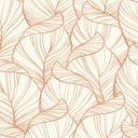 ДЕКОРАТИВНЫЕ ОБОИ ЛИСТЬЯ УЗОР ВИНИЛ НА ФЛЮССЕ