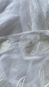 Svadobné šaty široké rukávy výšivka defekt 36 Strih "A" Line
